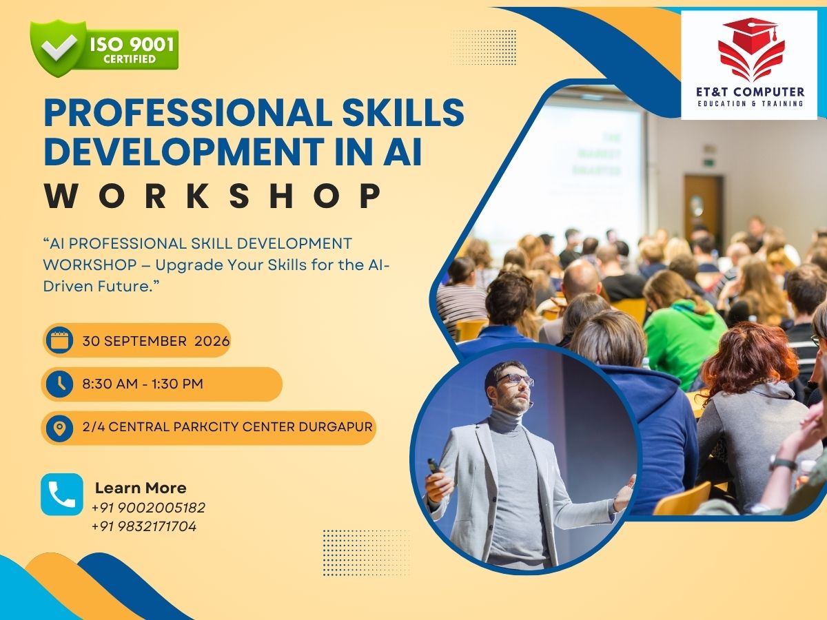 “AI-Powered Professional Skill Development Workshop | Learn AI • Enhance Skills • Boost Productivity” Image