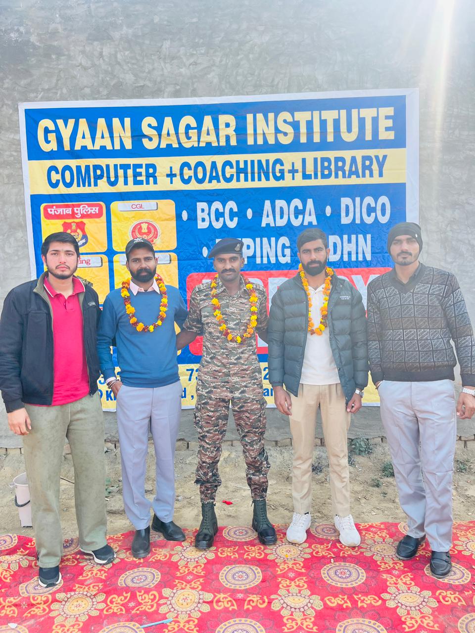 Punjab Police Selected Students