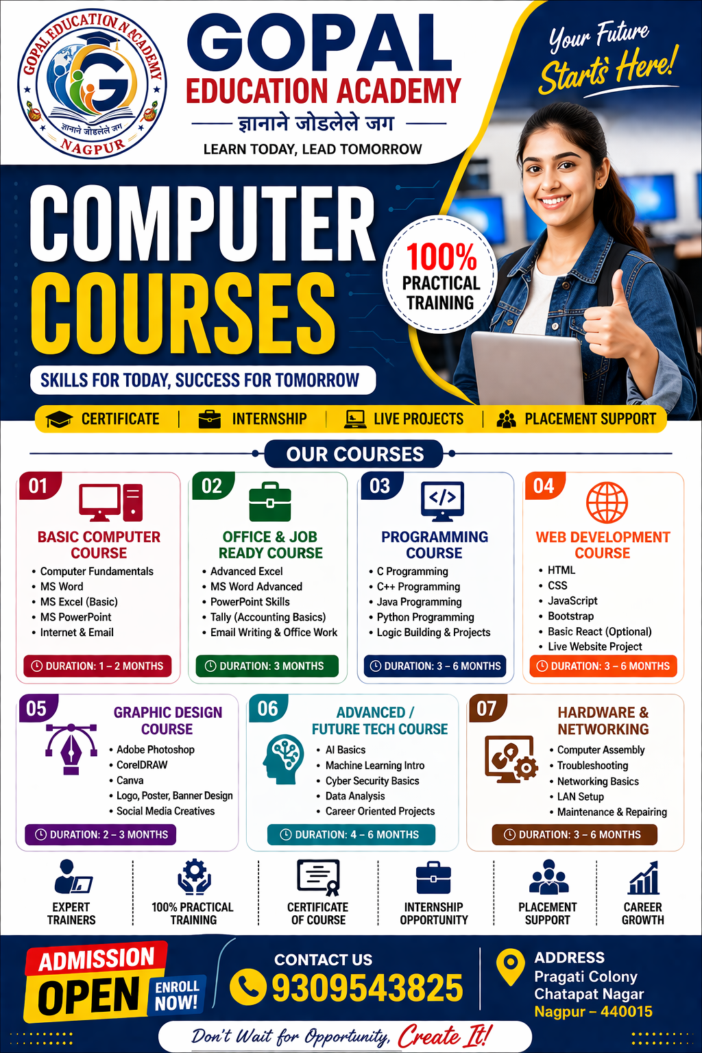 COMPUTER COURSES STRUCTURE