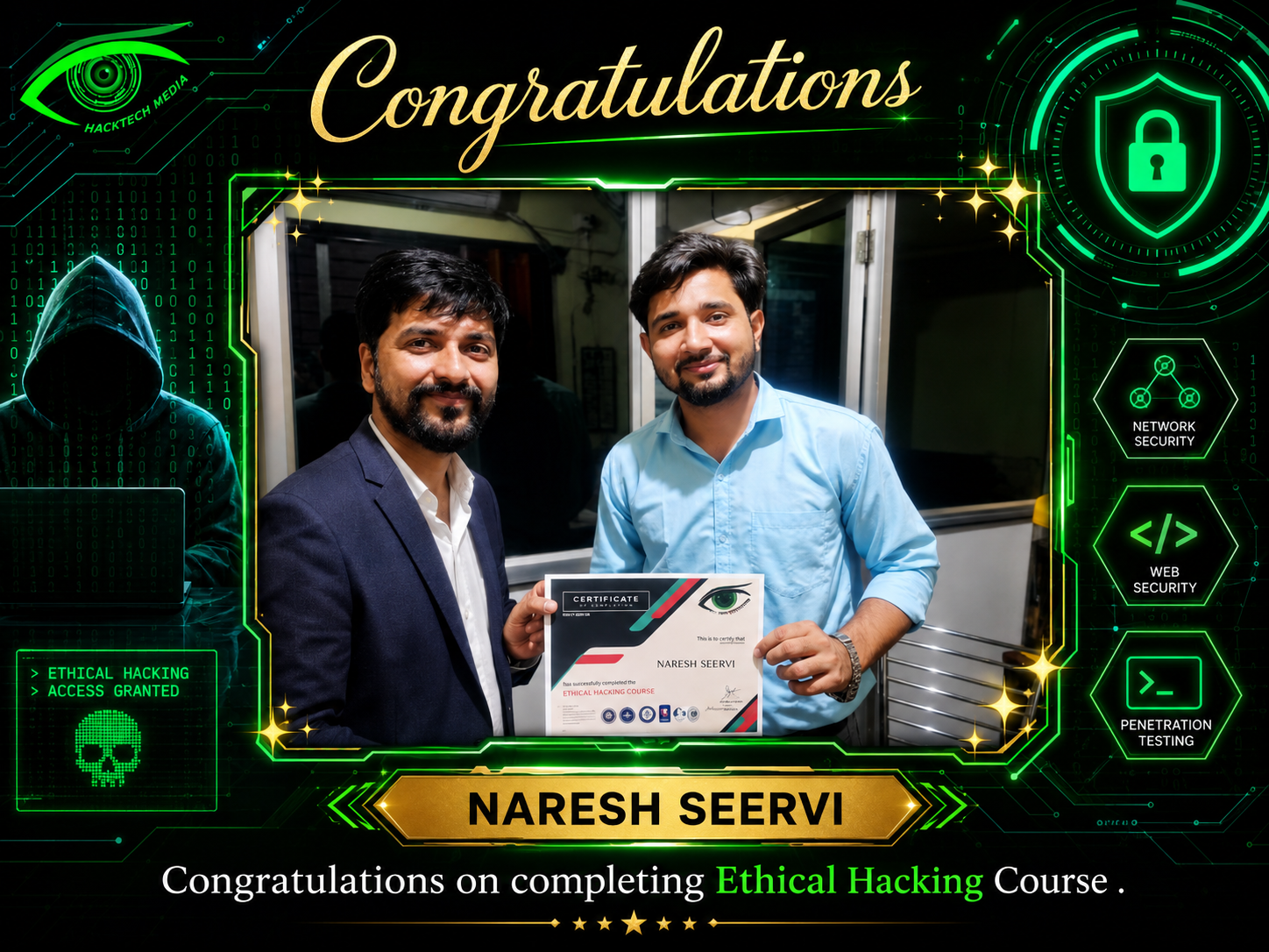 Naresh Seervi - Ethical Hacker