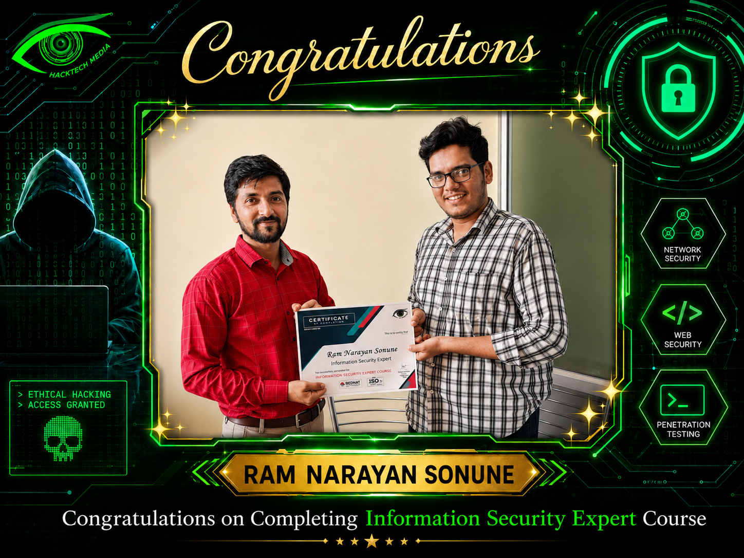 Ram Narayan Sonune - Information Security Expert