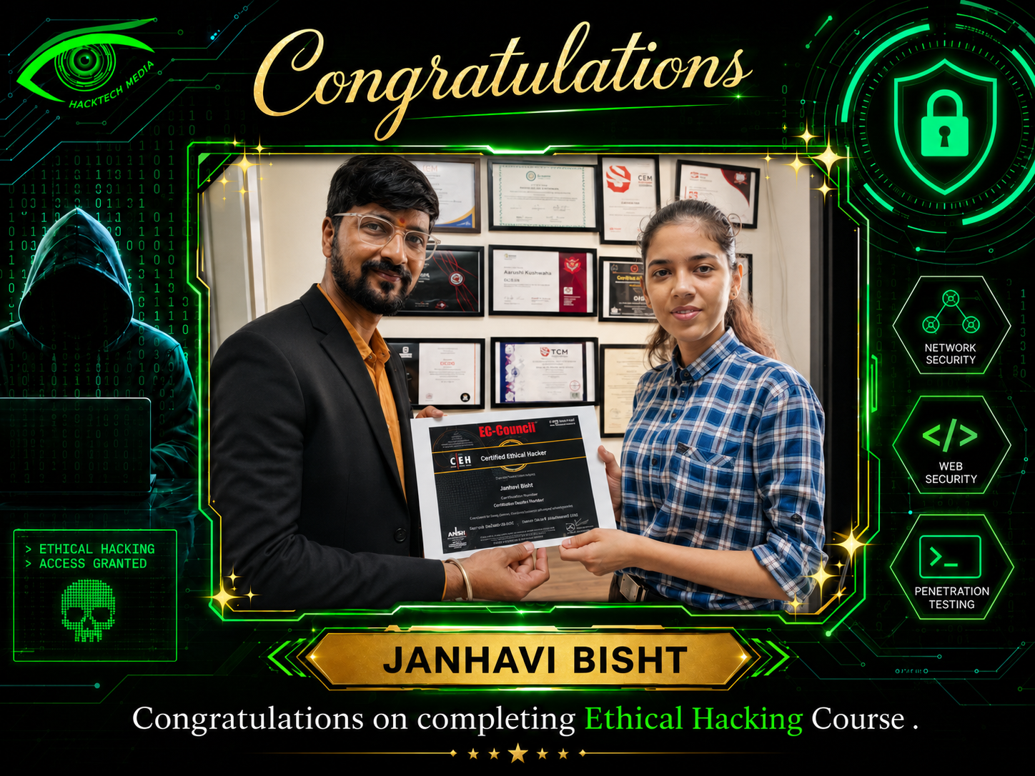Jahanvi Bisht - Ethical Hacker