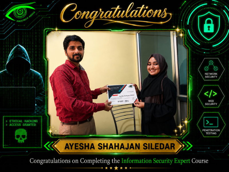 Ayesha Shahajan Siledar - Information Security Expert