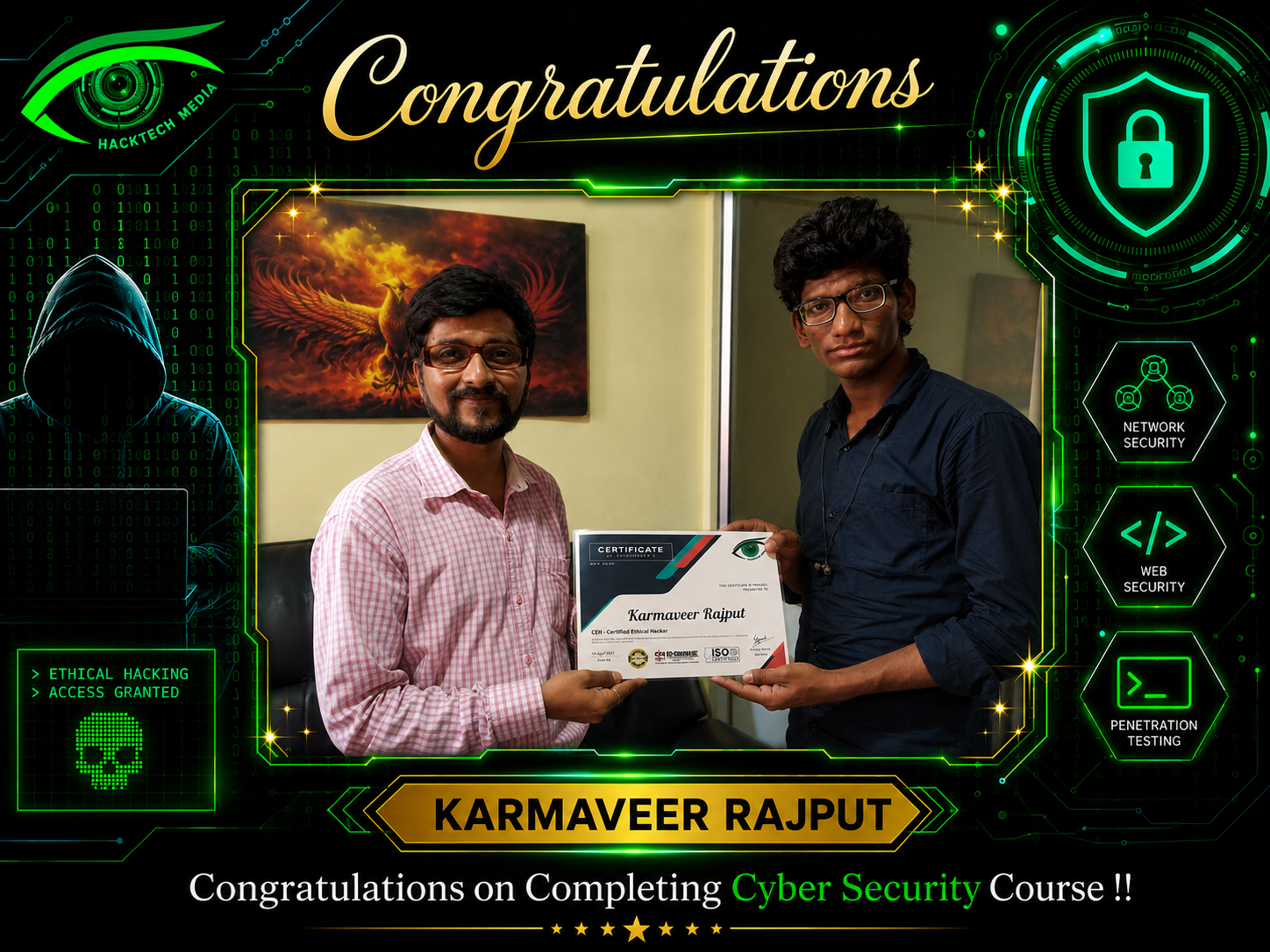 Karmaveer Rajput - Cyber Security