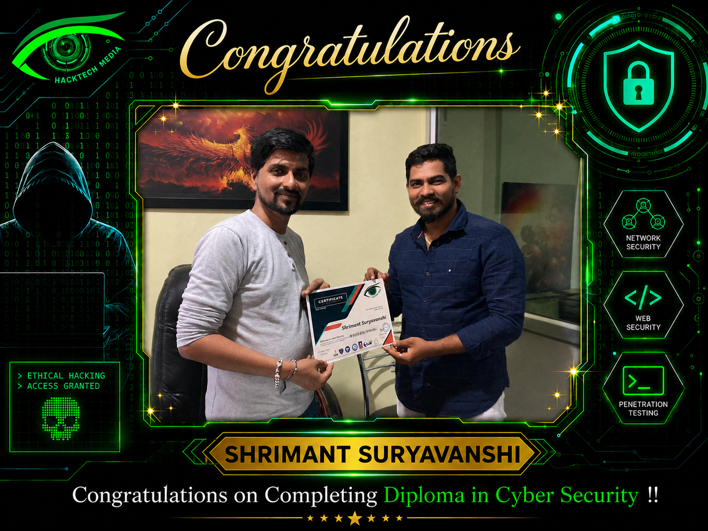 Shrimant Suryavanshi - Diploma in Cyber Security