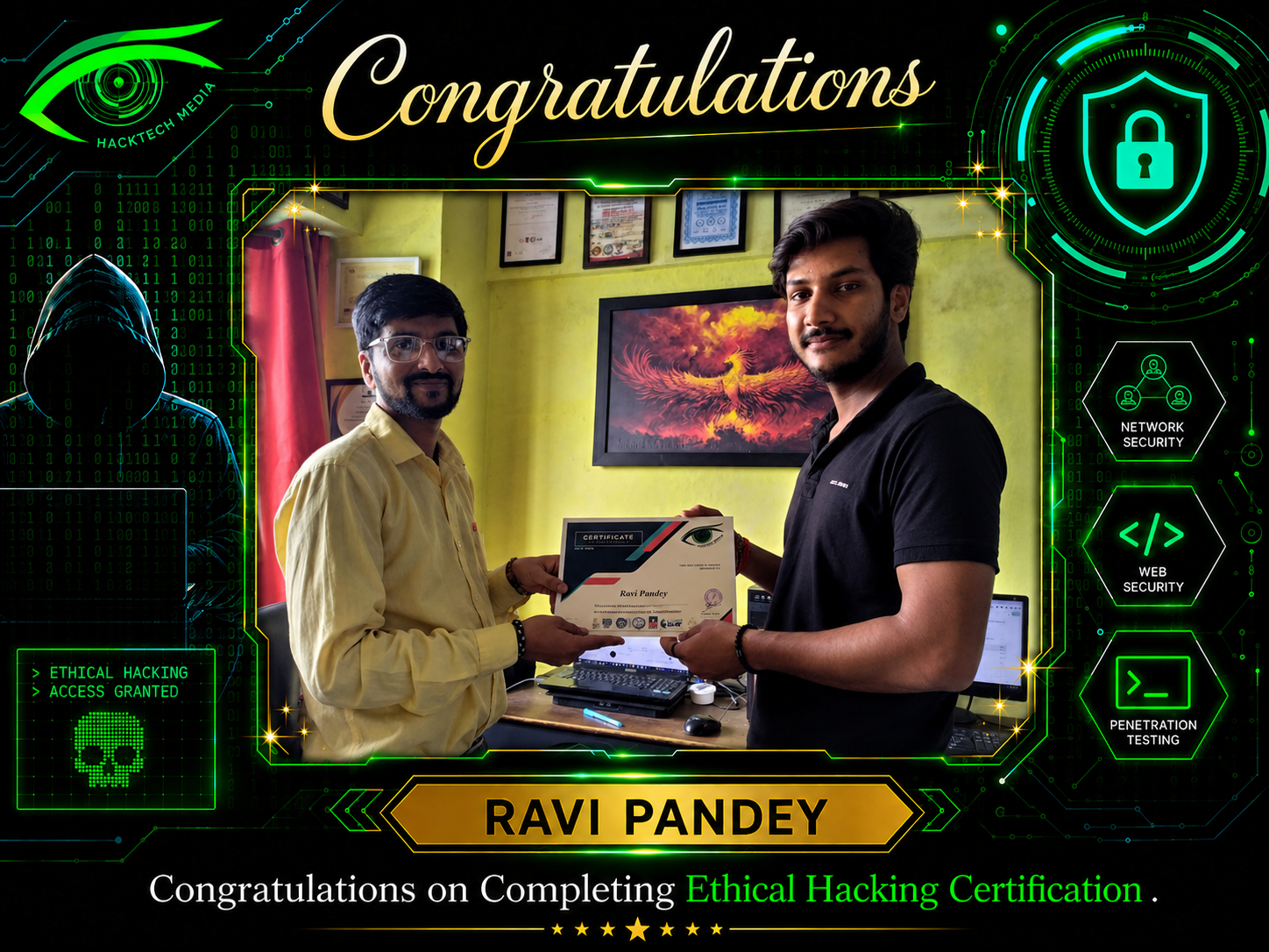 Ravi Pandey - Ethical Hacker