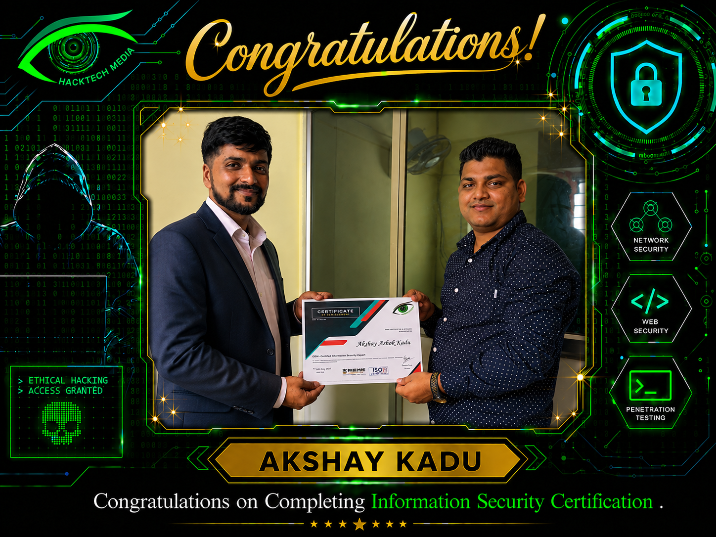 Akshay Kadu - Information Security Expert