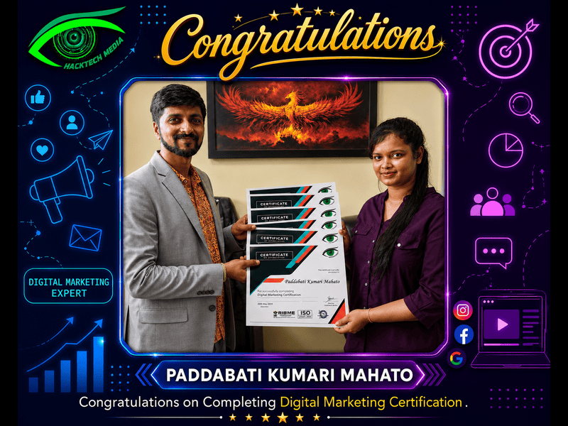 Paddabati Kumari Mahato - Digital Marketing
