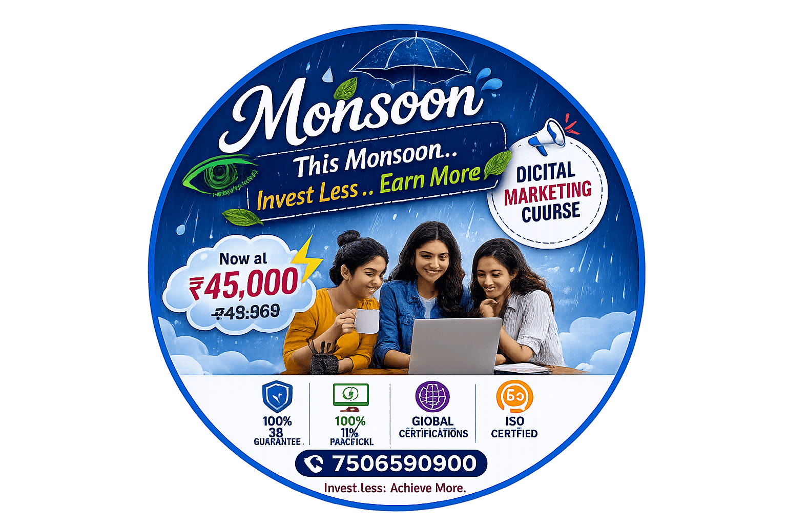 Monsoon Special Offer for Digital Marketing Course