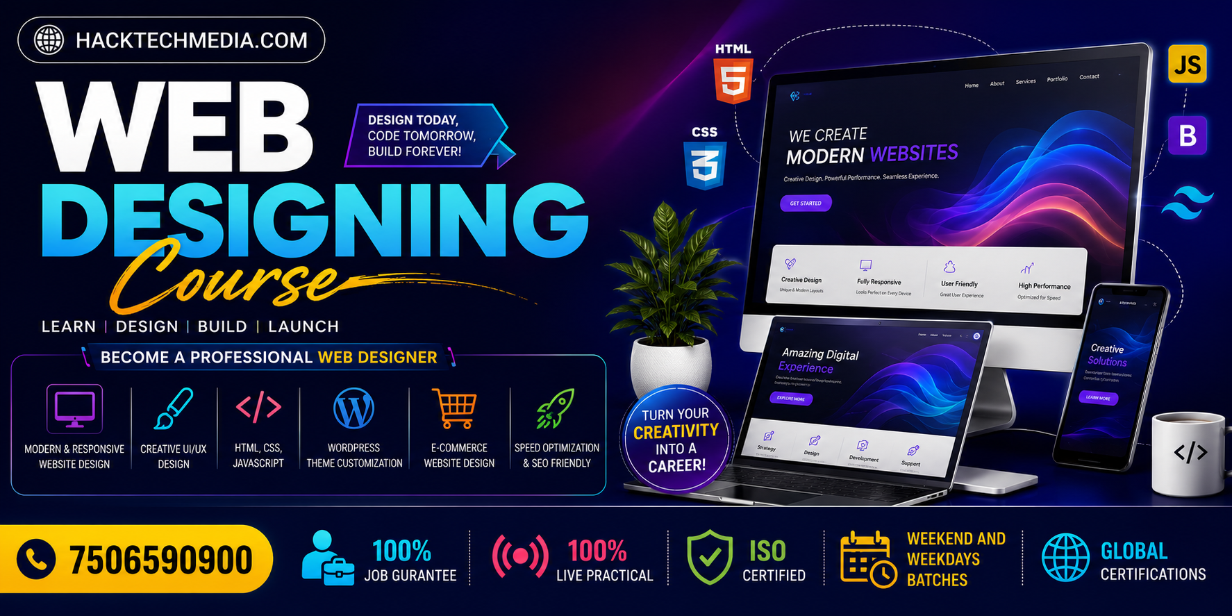 Become Web Designing