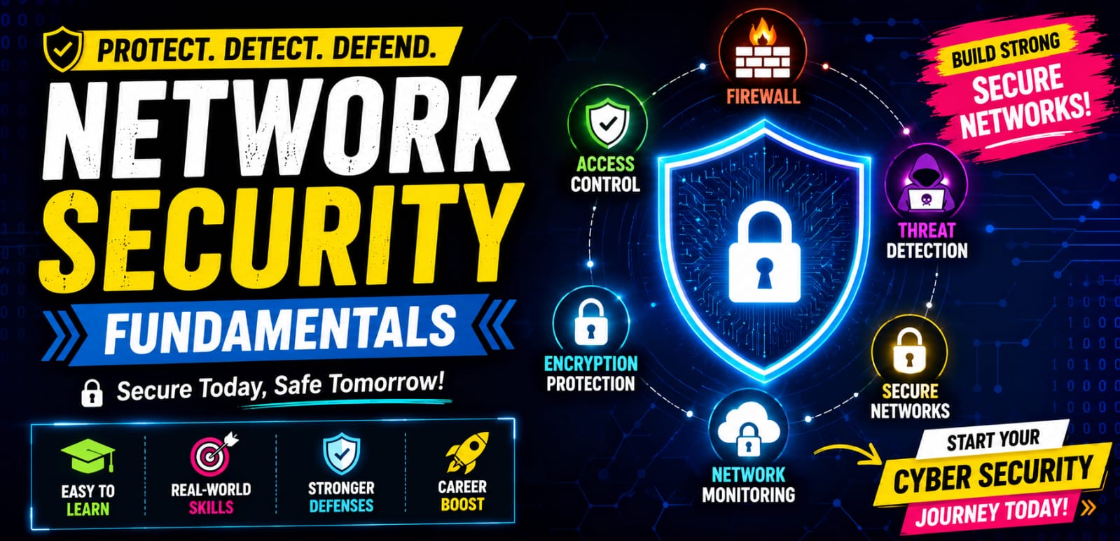 Network Security Fundamentals for Beginners | Cyber Security Course in Navi Mumbai