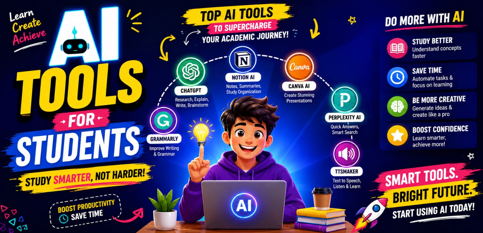 Best AI Tools for Students in 2026: Study Smarter, Not Harder