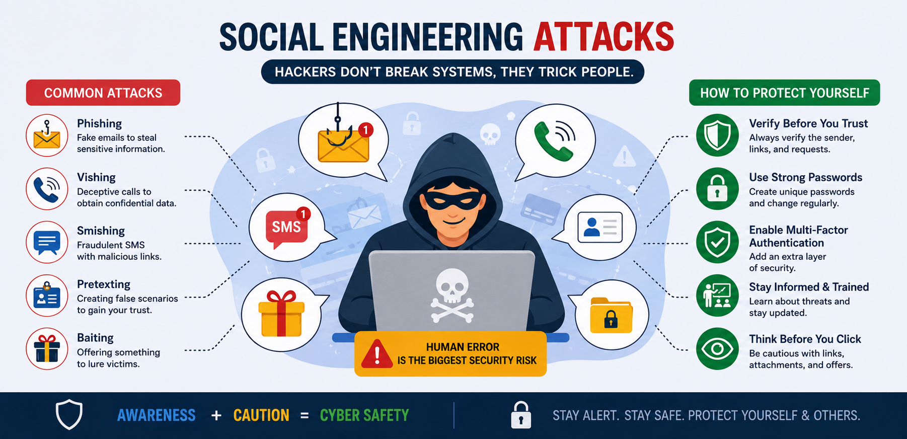 Top Social Engineering Attacks Every Cyber Security Student Should Know