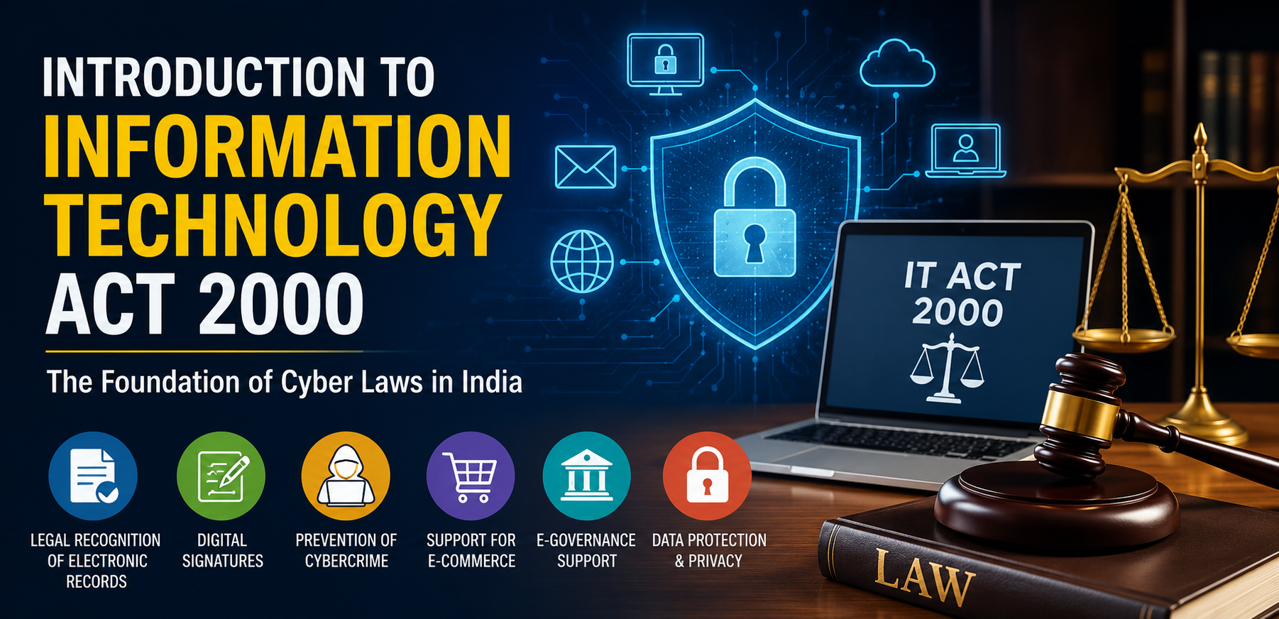 Introduction to IT Act 2000 for Cyber Security and Digital Marketing Students