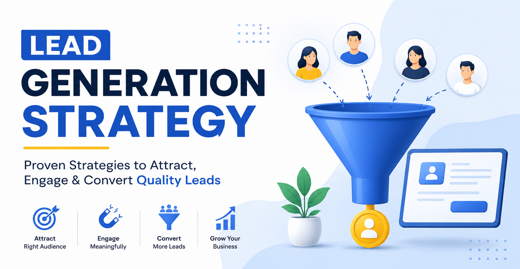 Lead Generation Strategy in 2026: Complete Guide to Generate High-Quality Leads Online