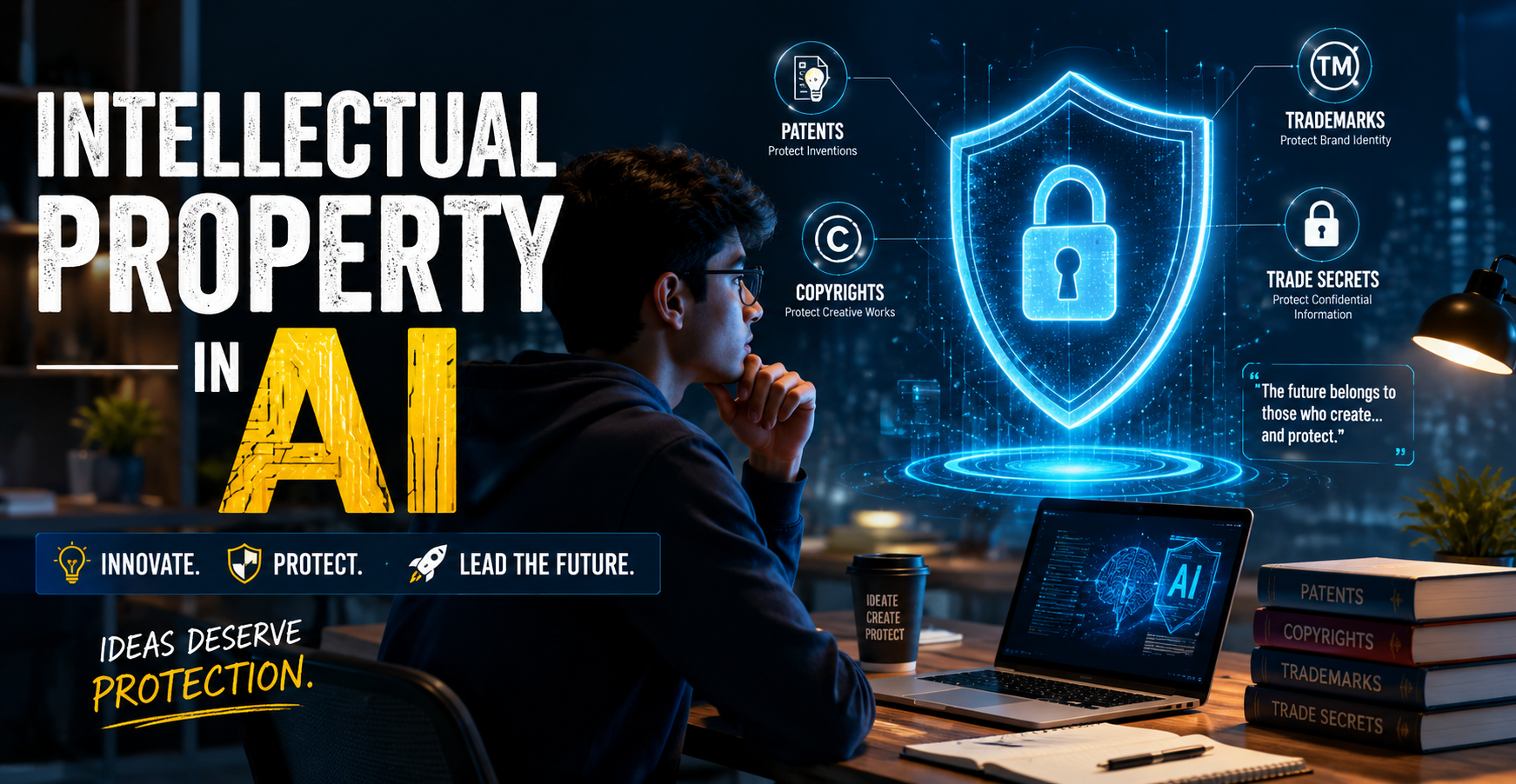 Intellectual Property in AI: Understanding Copyright, Ownership, and Legal Challenges in Artificial Intelligence
