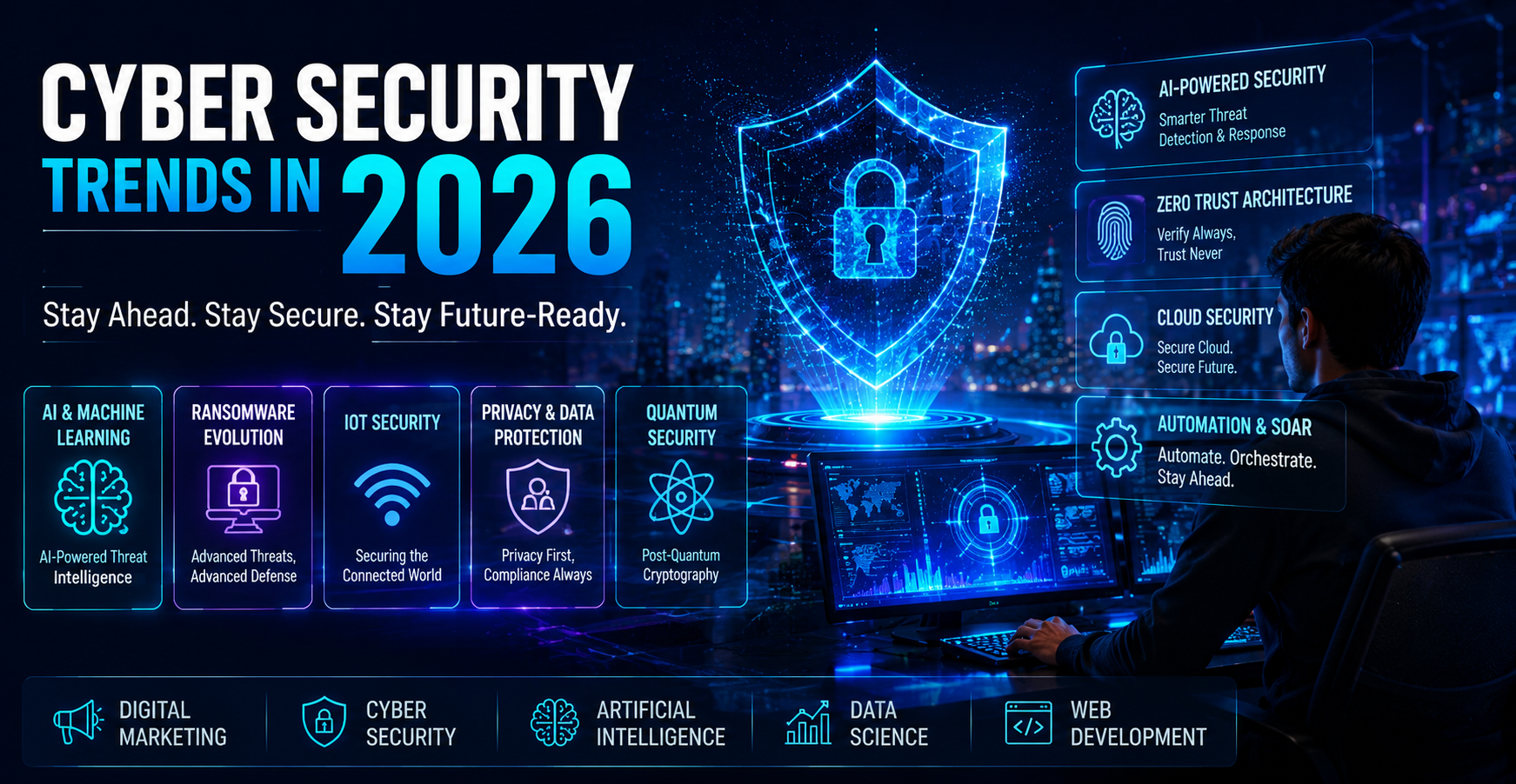 Cyber Security Trends in 2026: AI Threats, Cloud Security, and the Future of Ethical Hacking