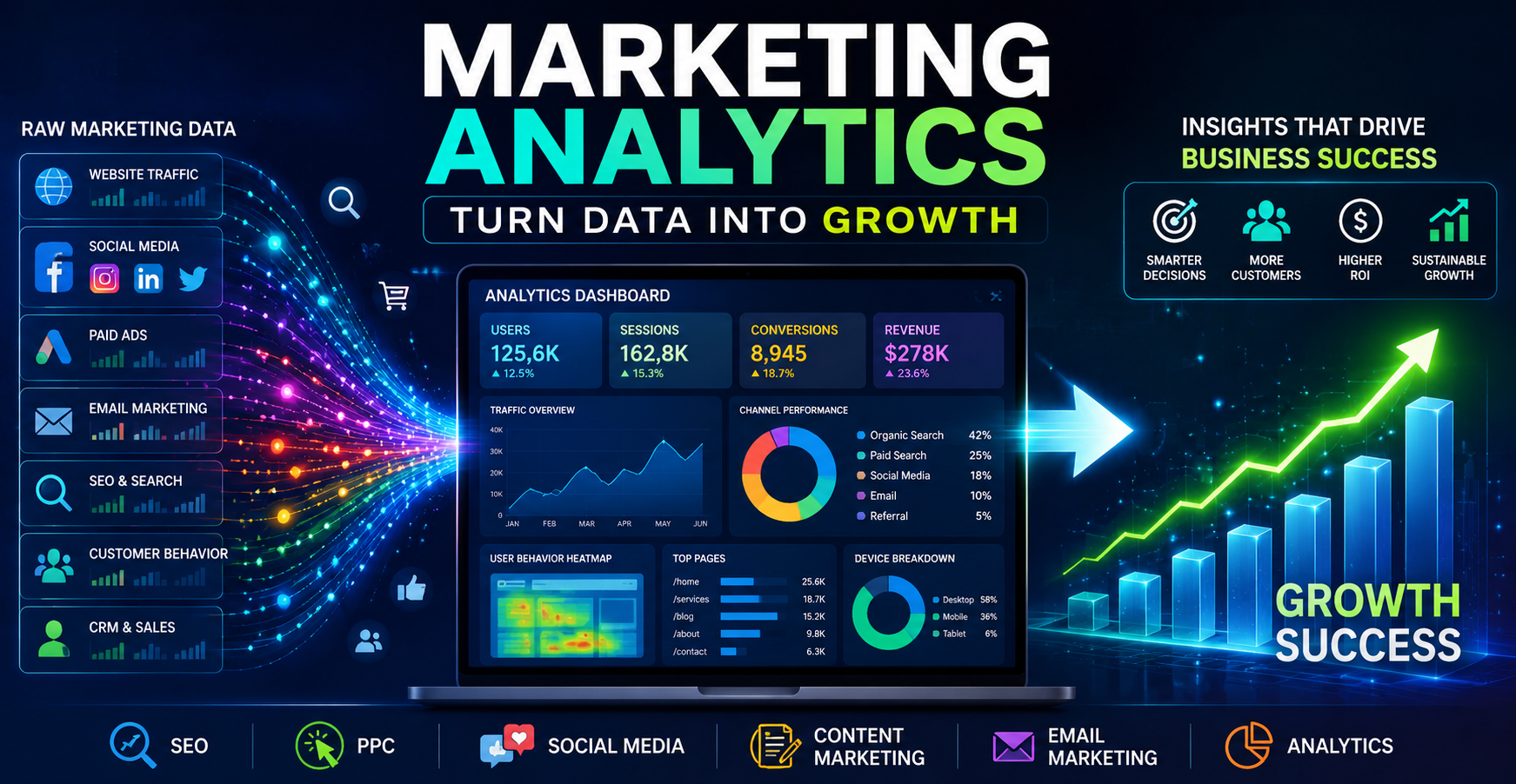 Marketing Analytics: The Ultimate Guide to Data-Driven Digital Marketing for Students