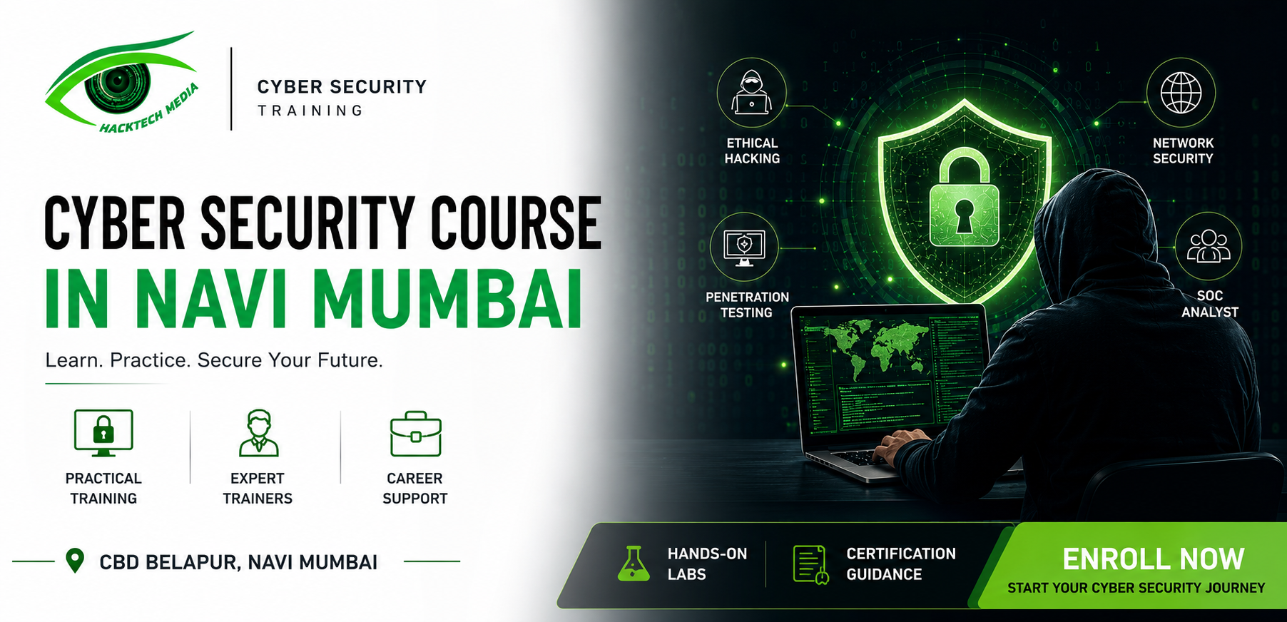 Best Cyber Security Course in Navi Mumbai | Hacktechmedia