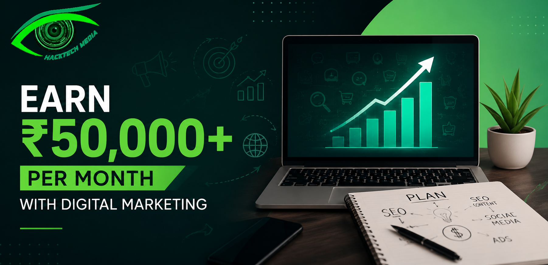 Digital Marketing Salary in India : Can You Earn ₹50K ?