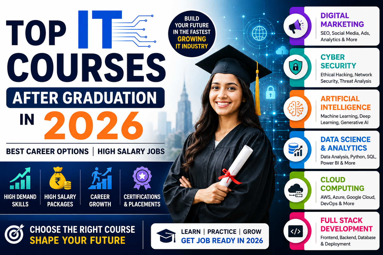 Top IT Courses After Graduation in 2026: Best Career Options with High Salary
