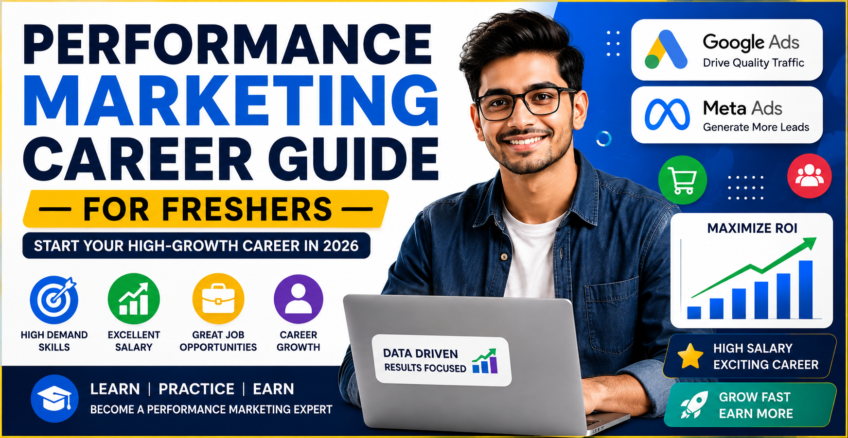 Performance Marketing Career Guide for Freshers in 2026: Skills, Salary, and Jobs