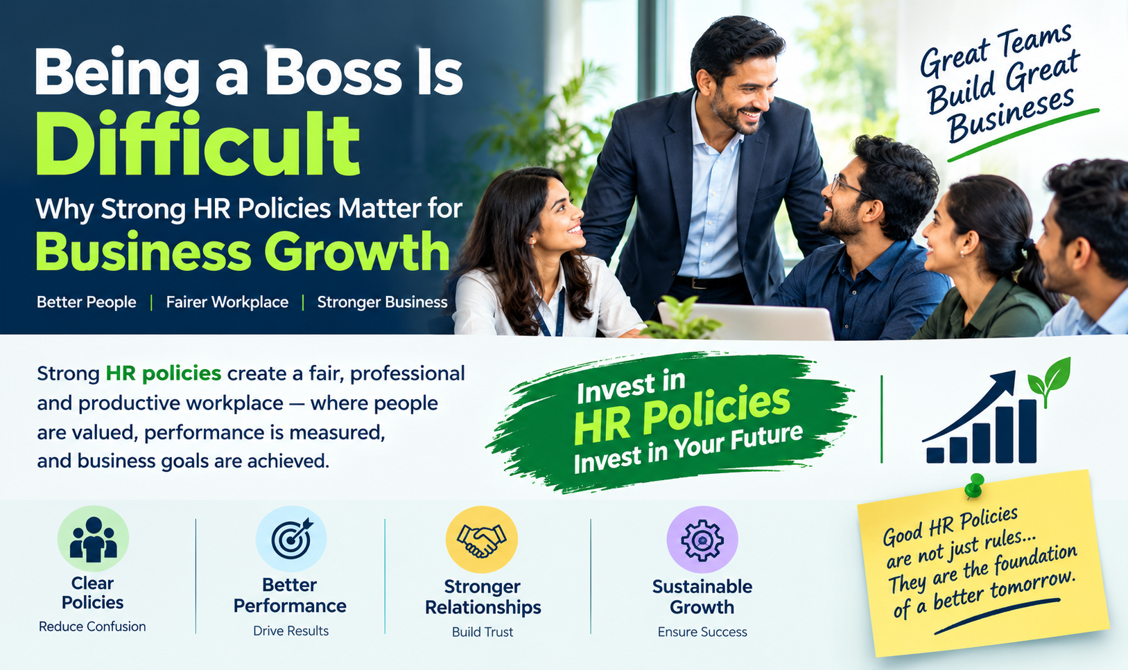 Being a Boss Is Difficult: Why Strong HR Policies Matter for Business Growth