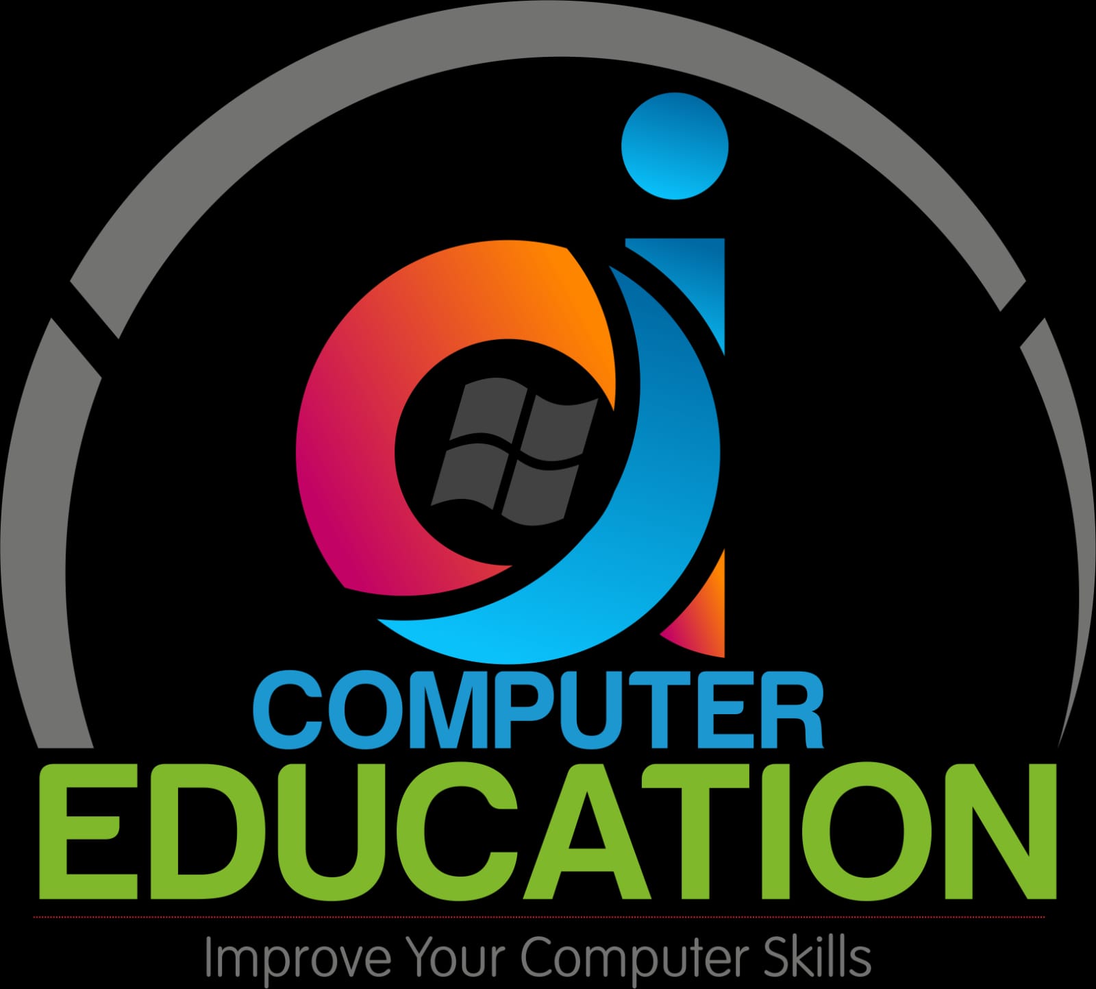 AJ COMPUTER EDUCATION Logo