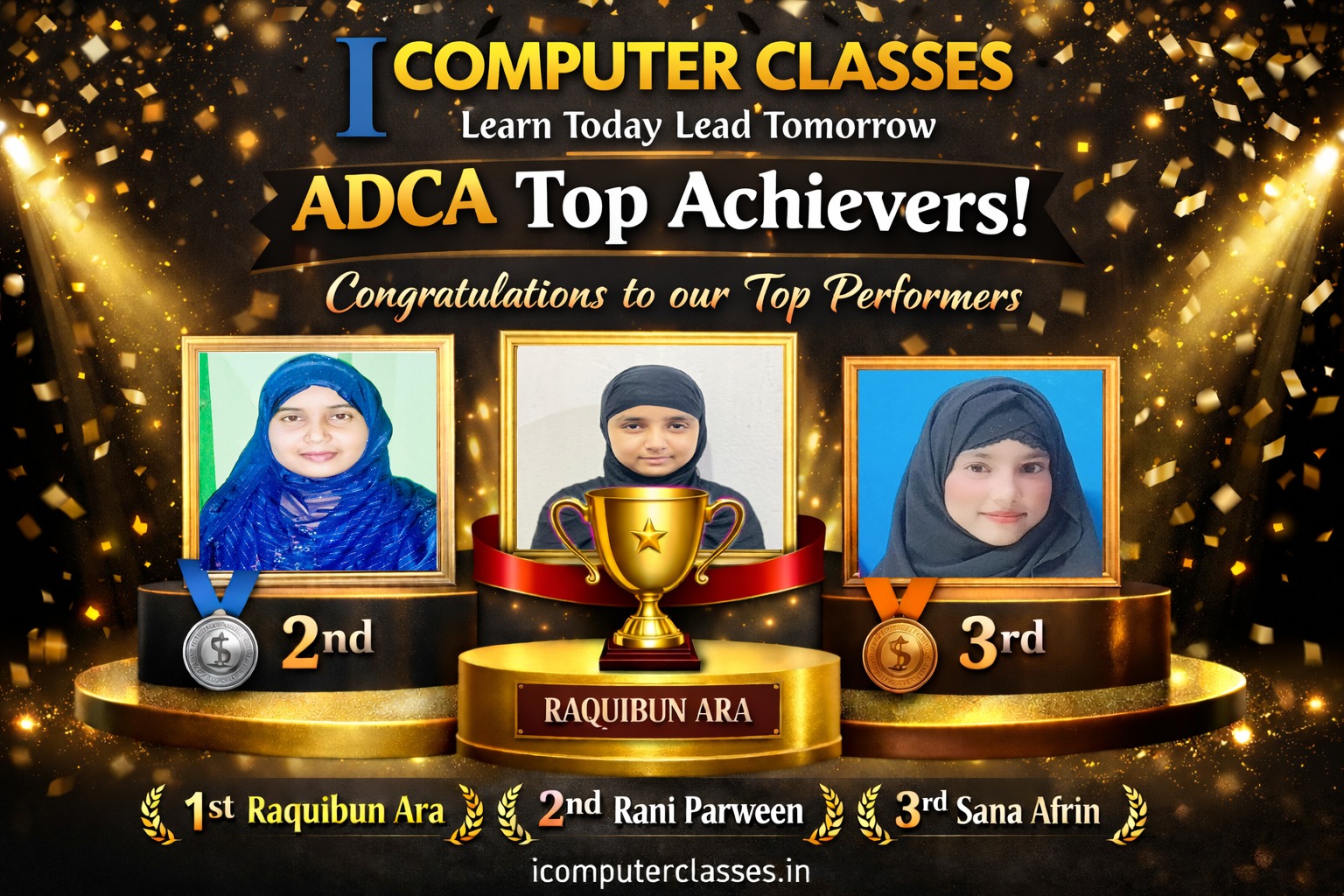 RAQUIBUN, RANI, SANA