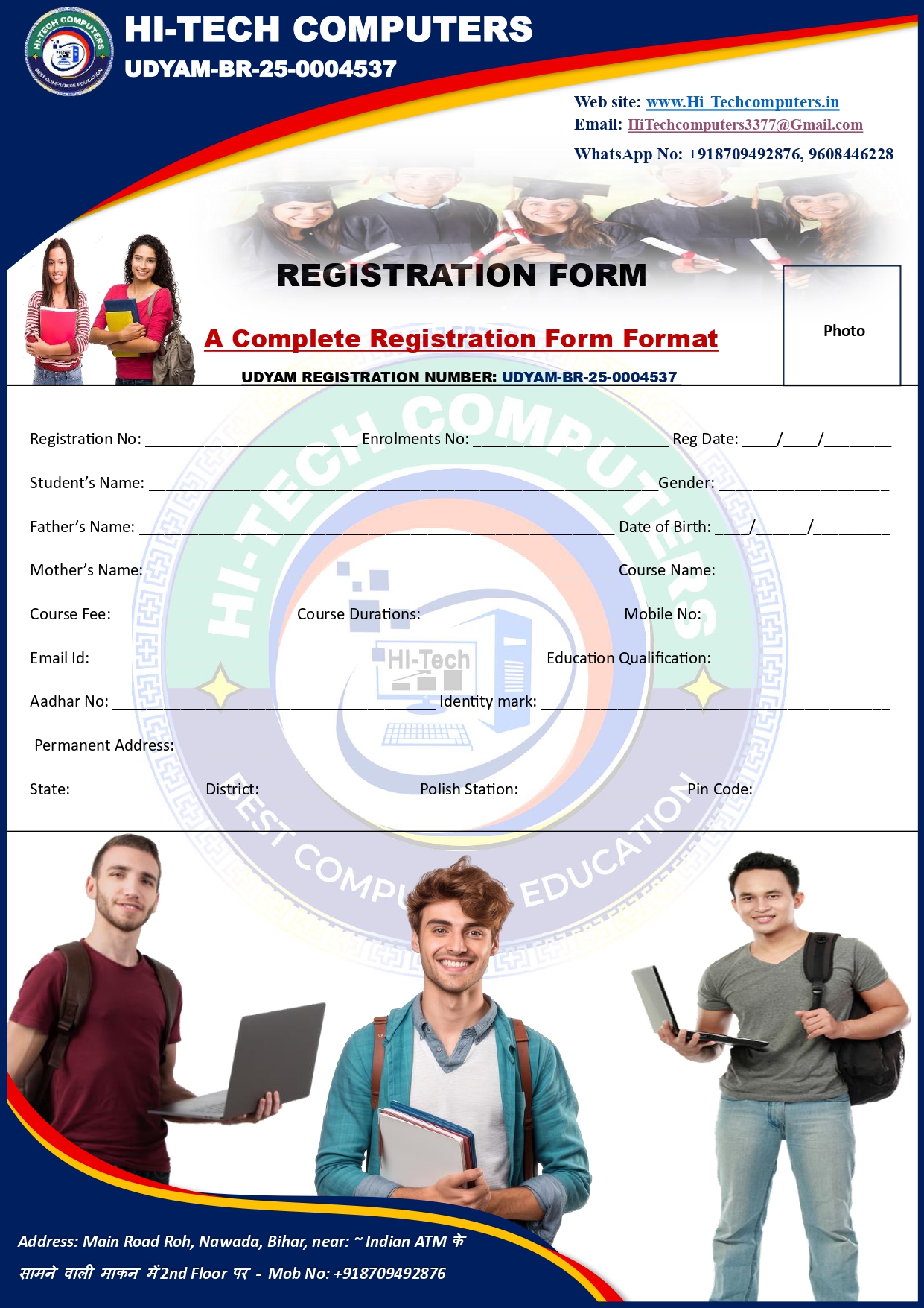 Registration From