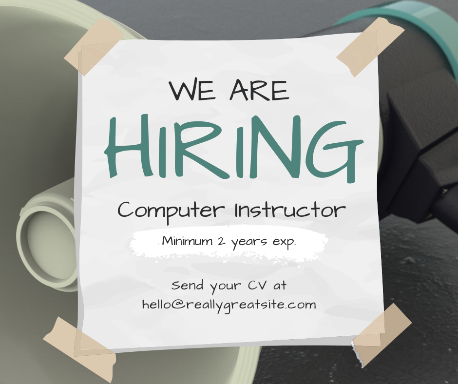 Computer Instructor