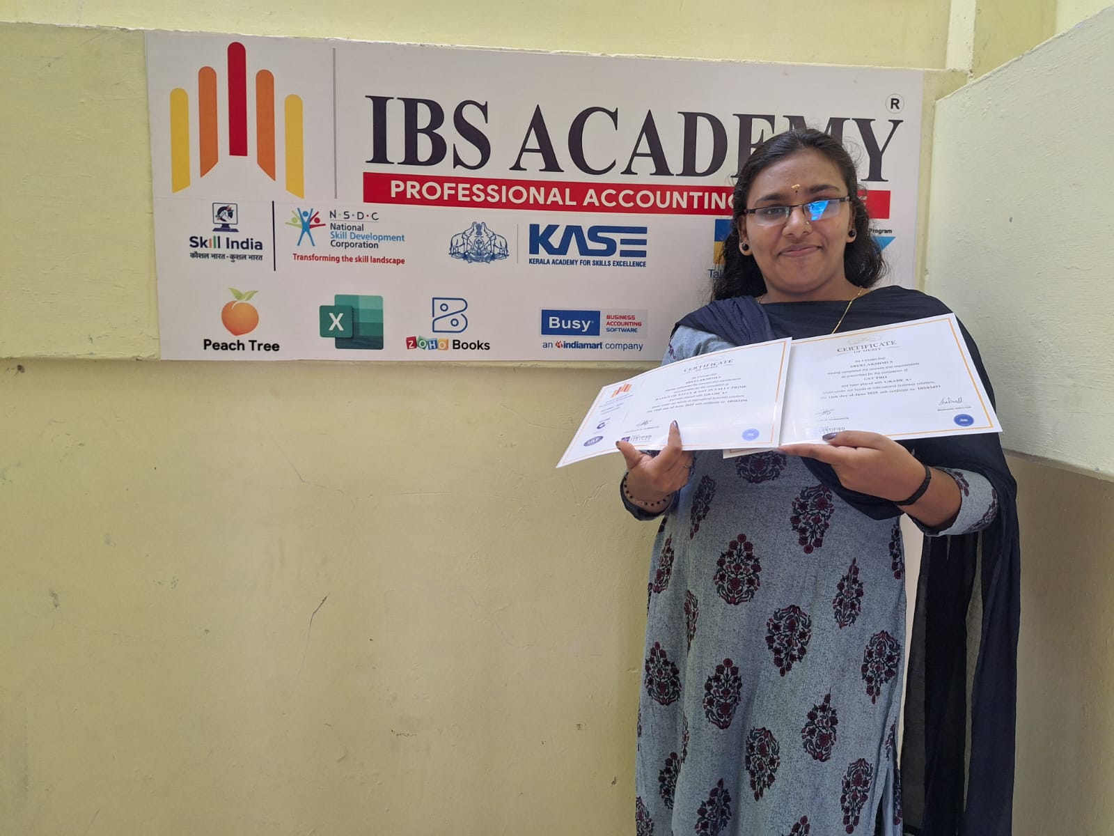 SAP, Basic Tally with GST Filing course completed