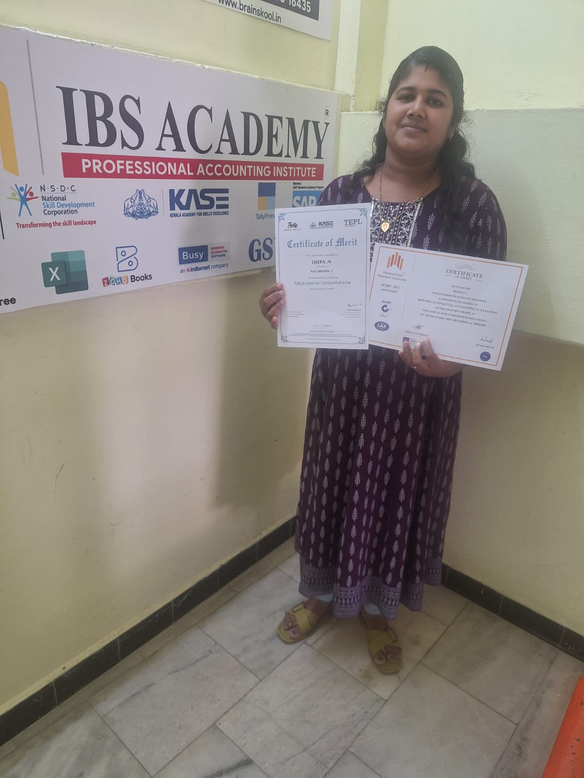 Diploma in Financial Accounting & Taxation Course Completed