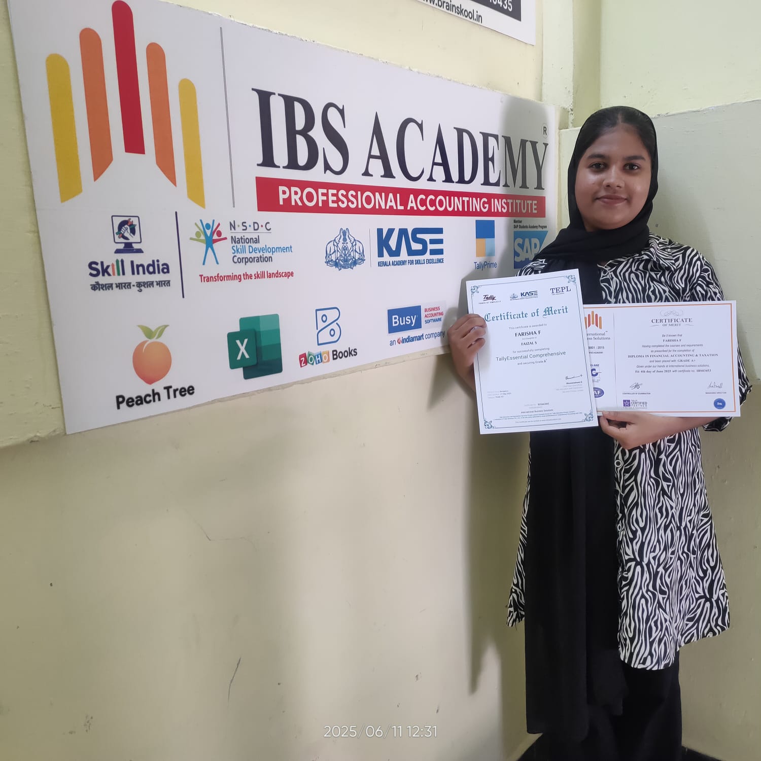 Diploma in Financial Accounting & Taxation Course Completed
