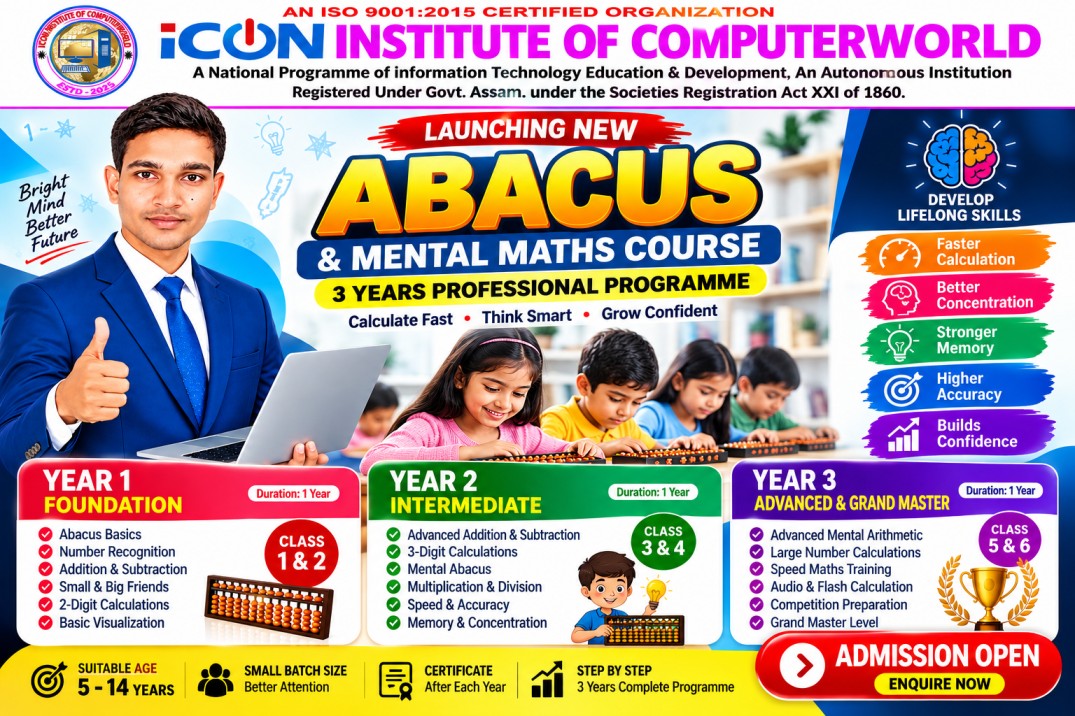 3-Year Abacus & Mental Maths Programme