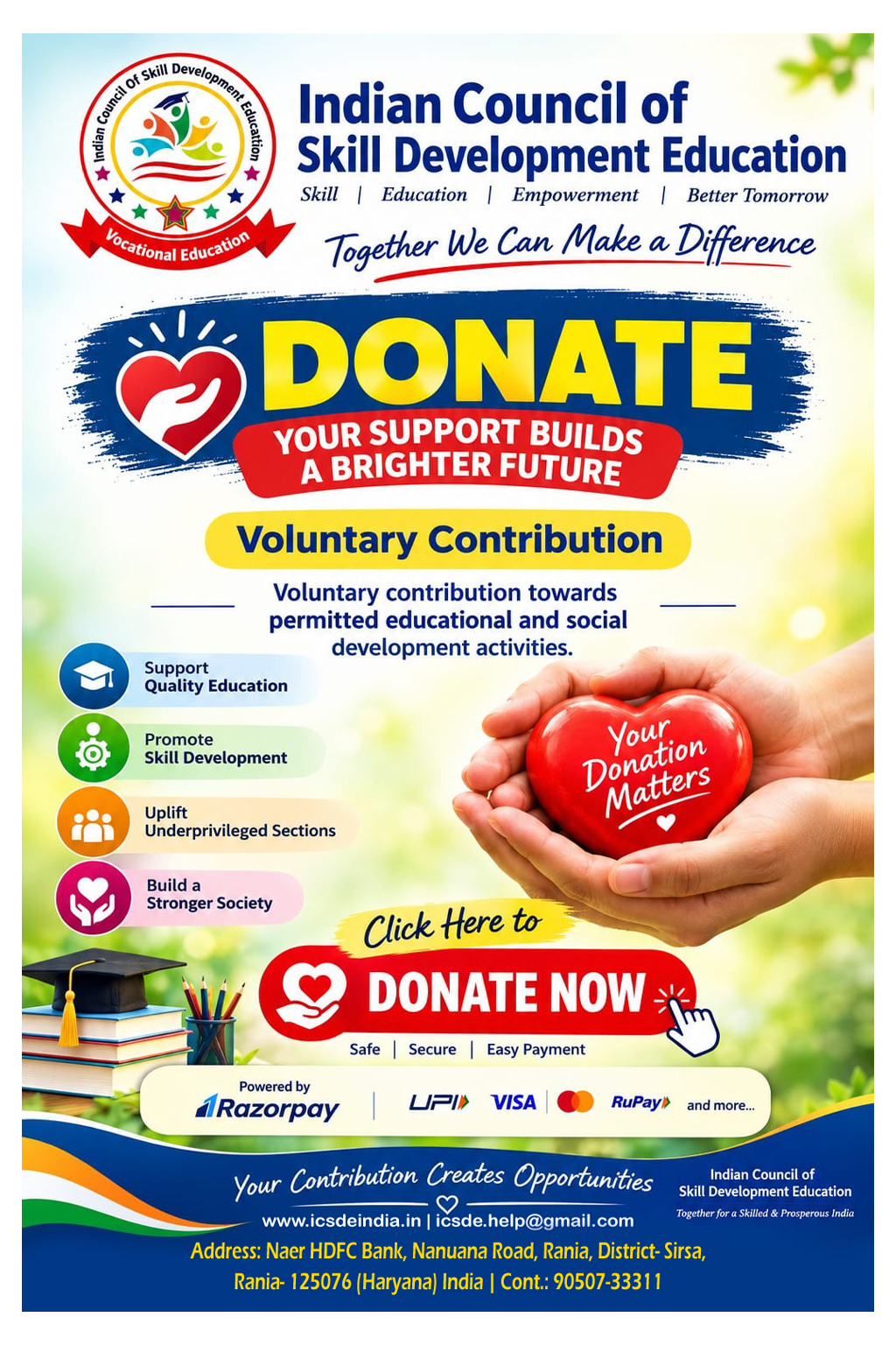 Voluntary Contribution