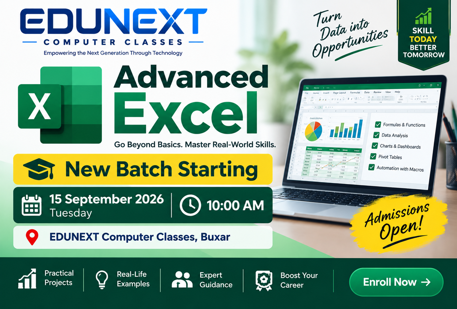 Advanced Excel Batch Starting Image