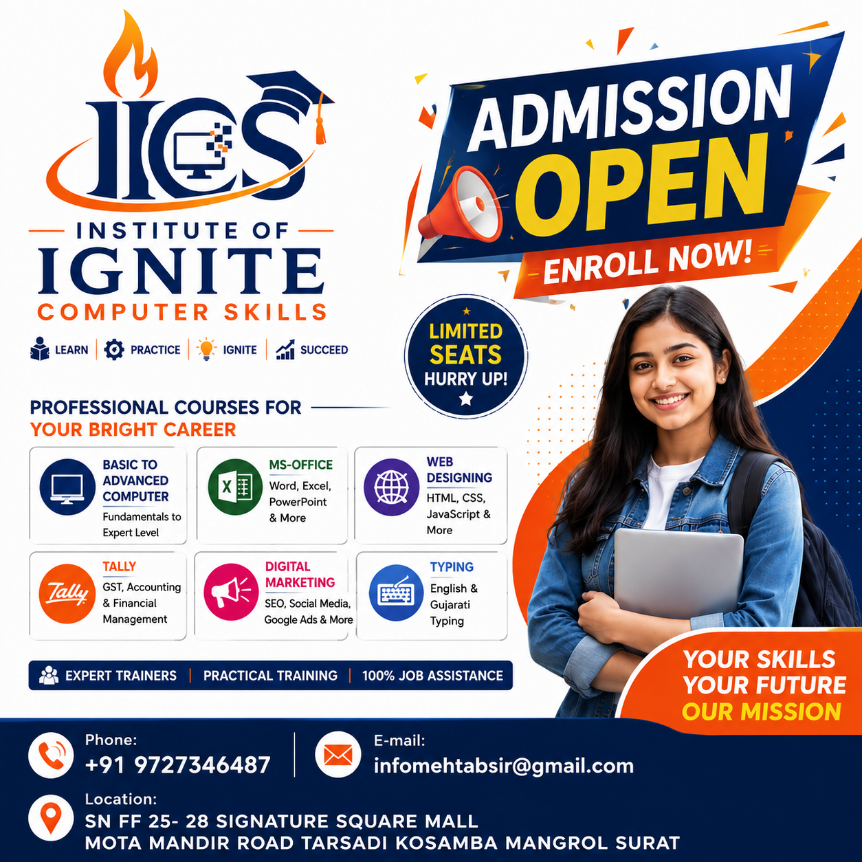 Addmision Open