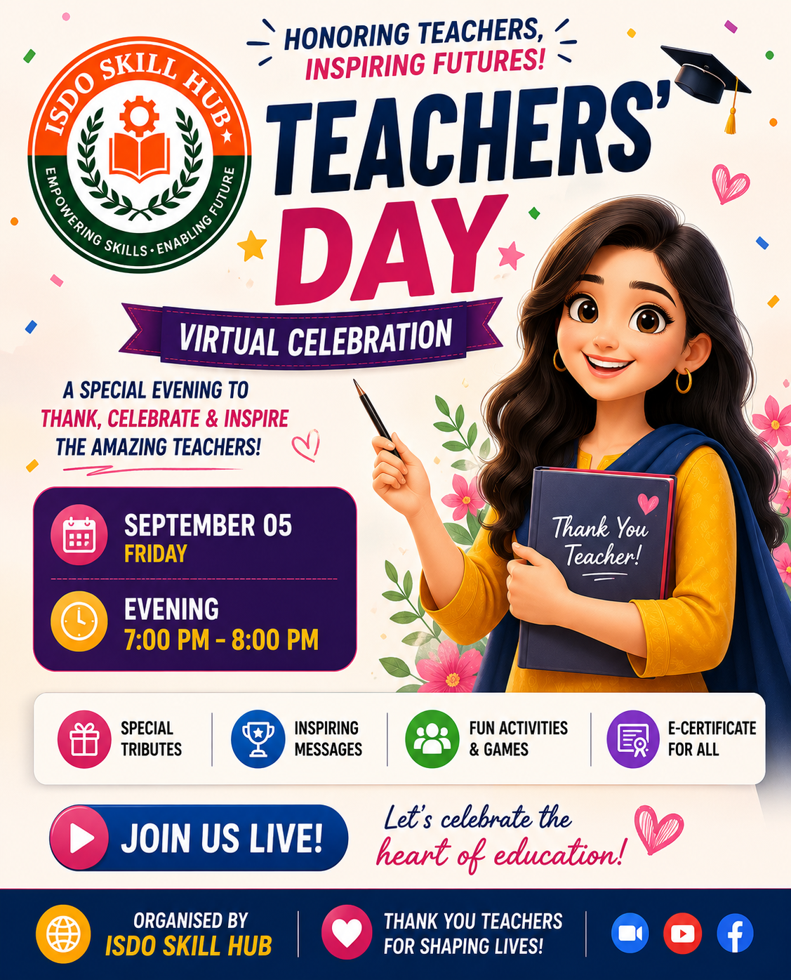 Teachers' Day 2026 | Virtual Teachers Day Celebration | Exclusive for Educators Image