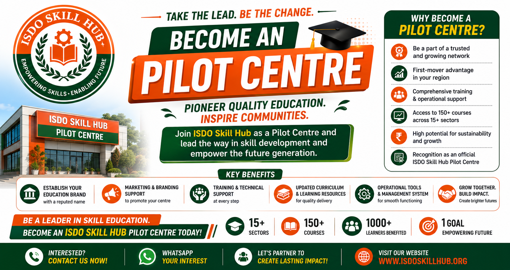 Become an ISDO Skill Hub Pilot Centre