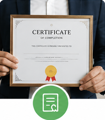 Certificate Issued Icon