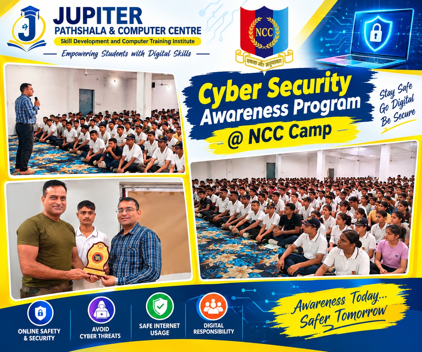 Cyber Security Awareness Program @ NCC Camp Image