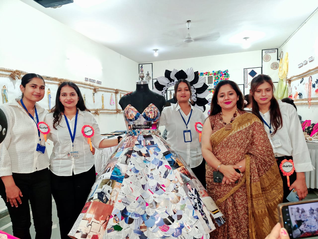 FASHION DESIGNING STUDENTS EXHIBITION WORK