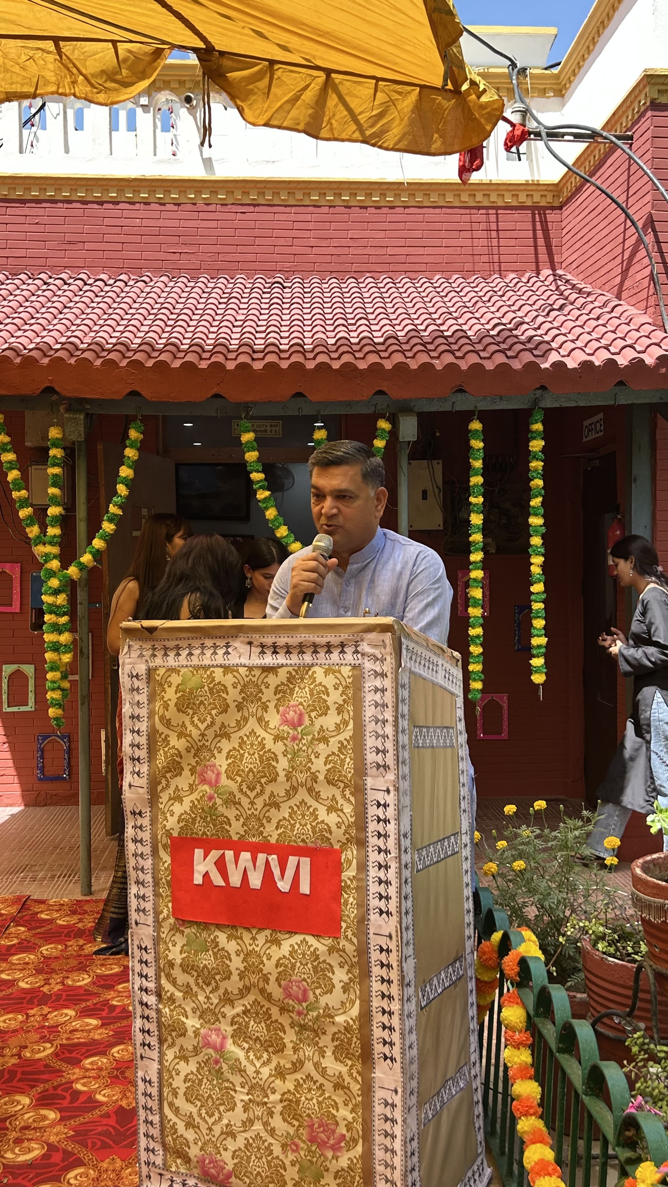 Inspiring words and valuable guidance shared by MLA Mr. Satish Fagna ji at Annual Exhibition 2026