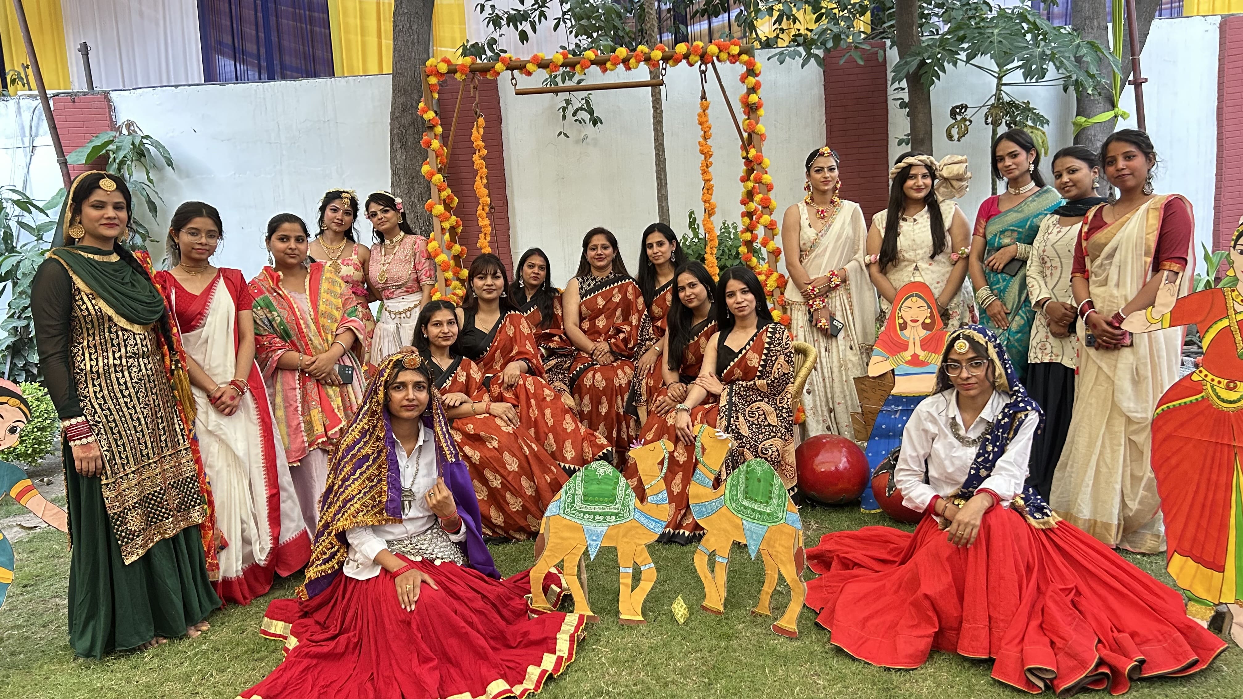 Students and Staff together celebrating the Spirit of Annual Exhibition 2026