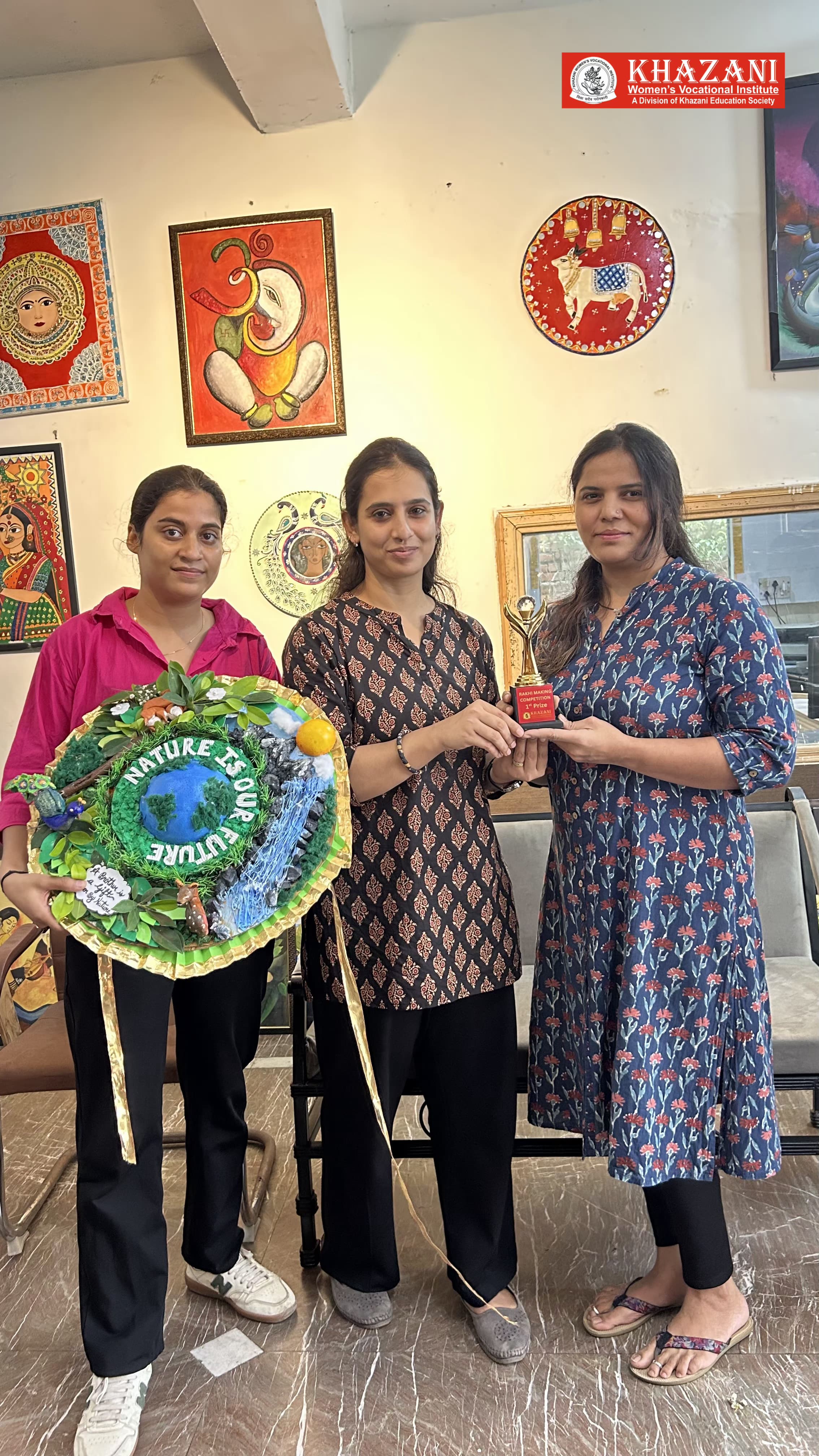 Winners of Rakhi Making Competition 2026