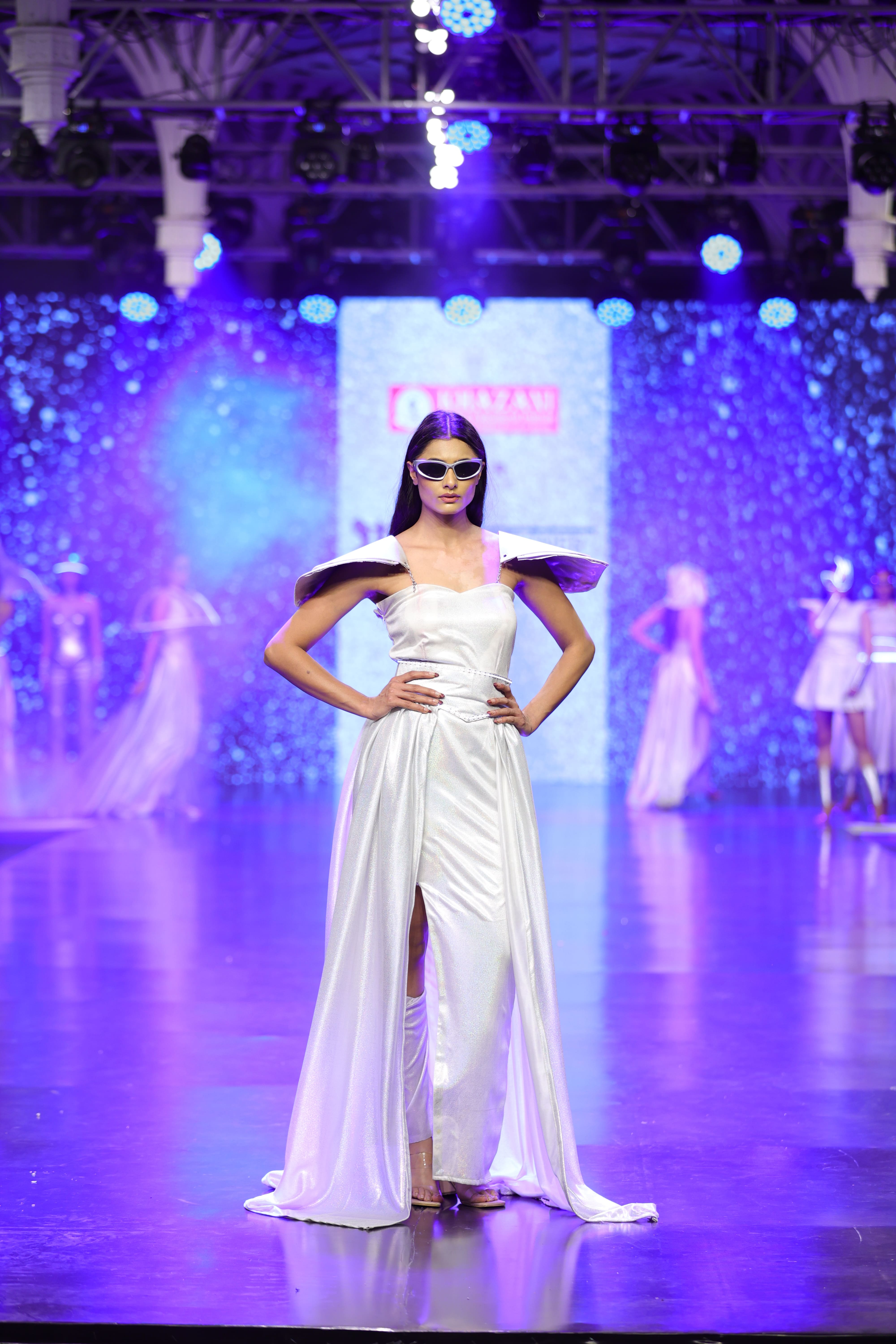 AI- themed Collection by our Fashion Design Students at Bharat Designer's Show 2026