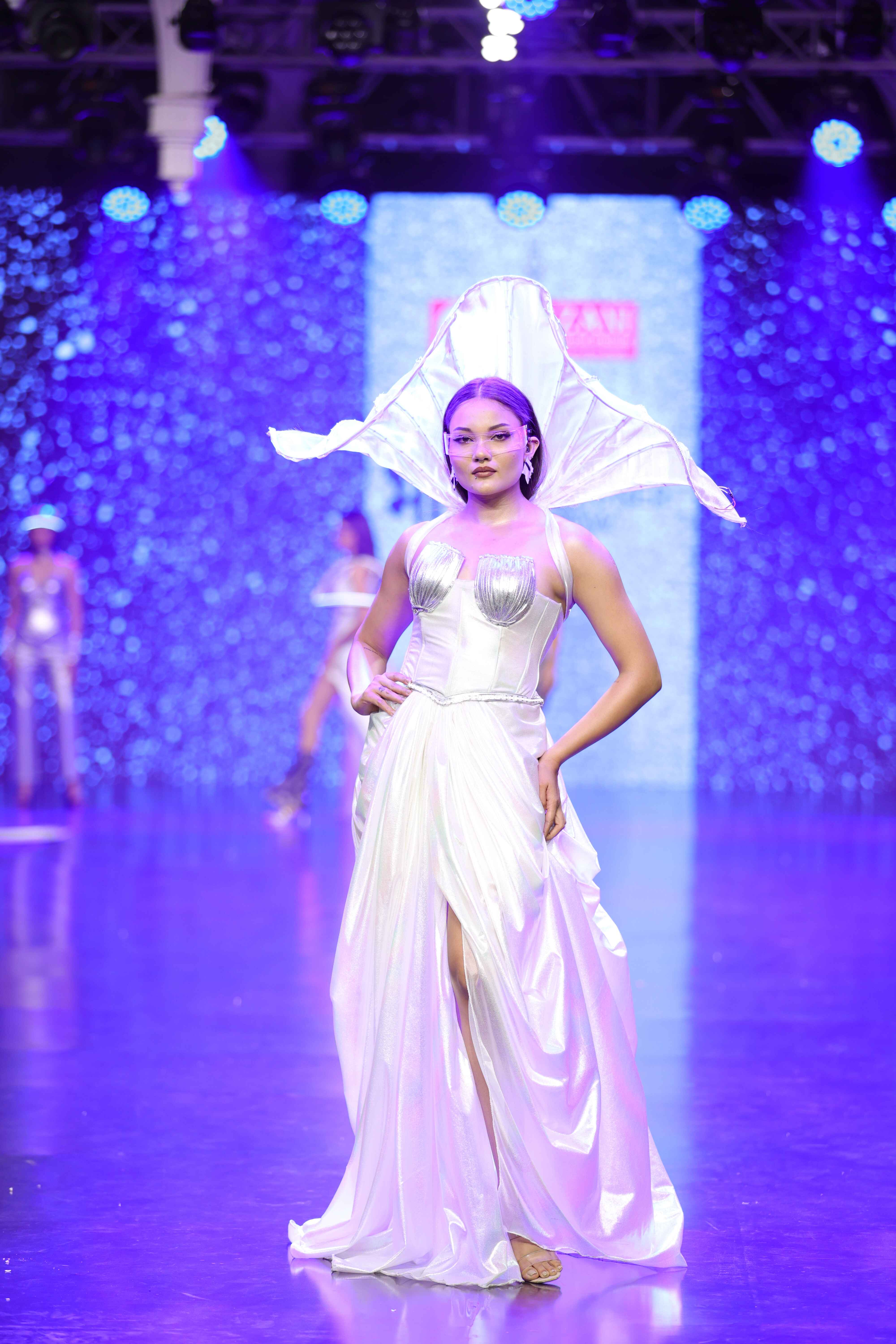 AI- themed Collection by our Fashion Design Students at Bharat Designer's Show 2026