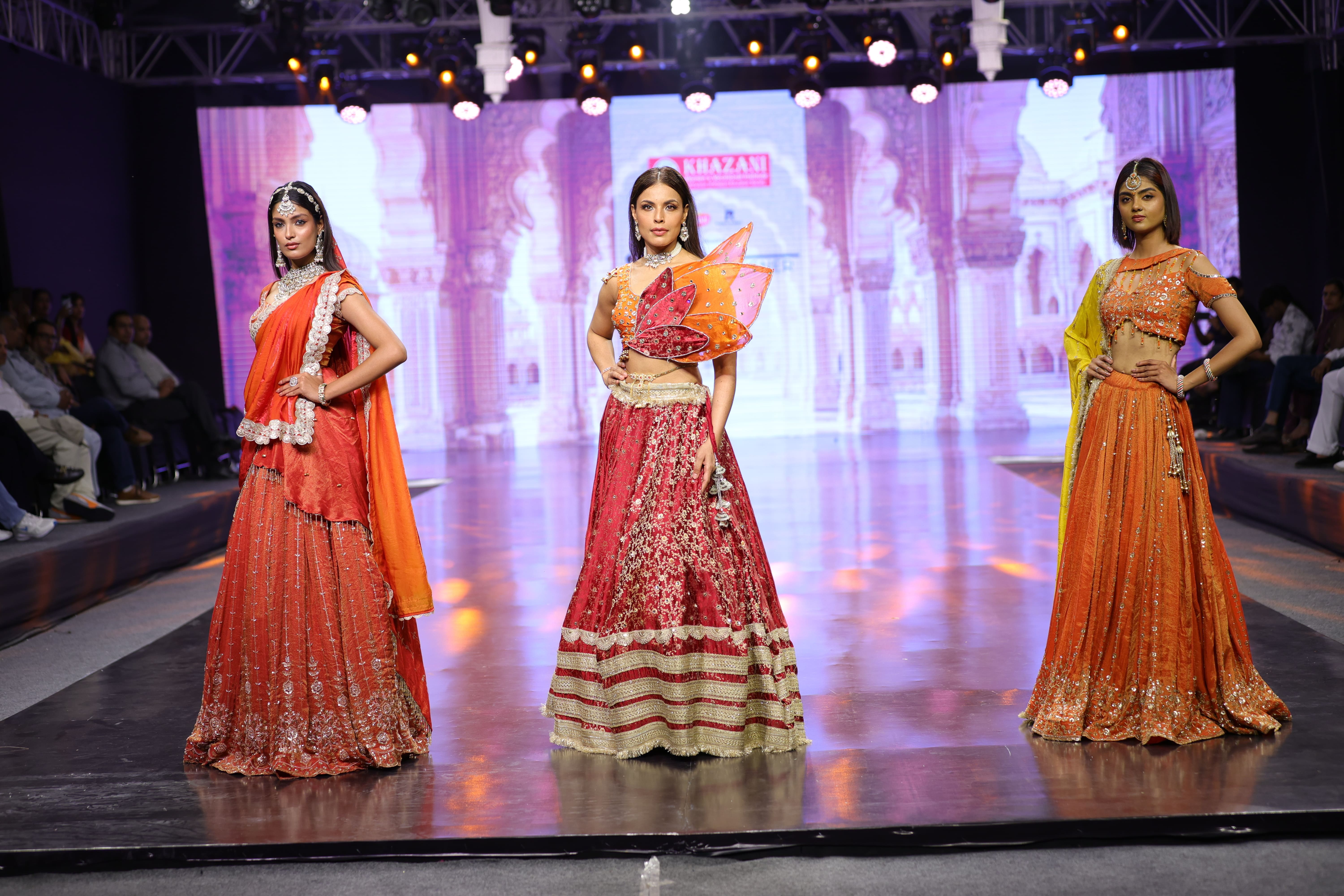 Stunning Collection designed by our Fashion Design Students at Bharat Designer's Show 2026