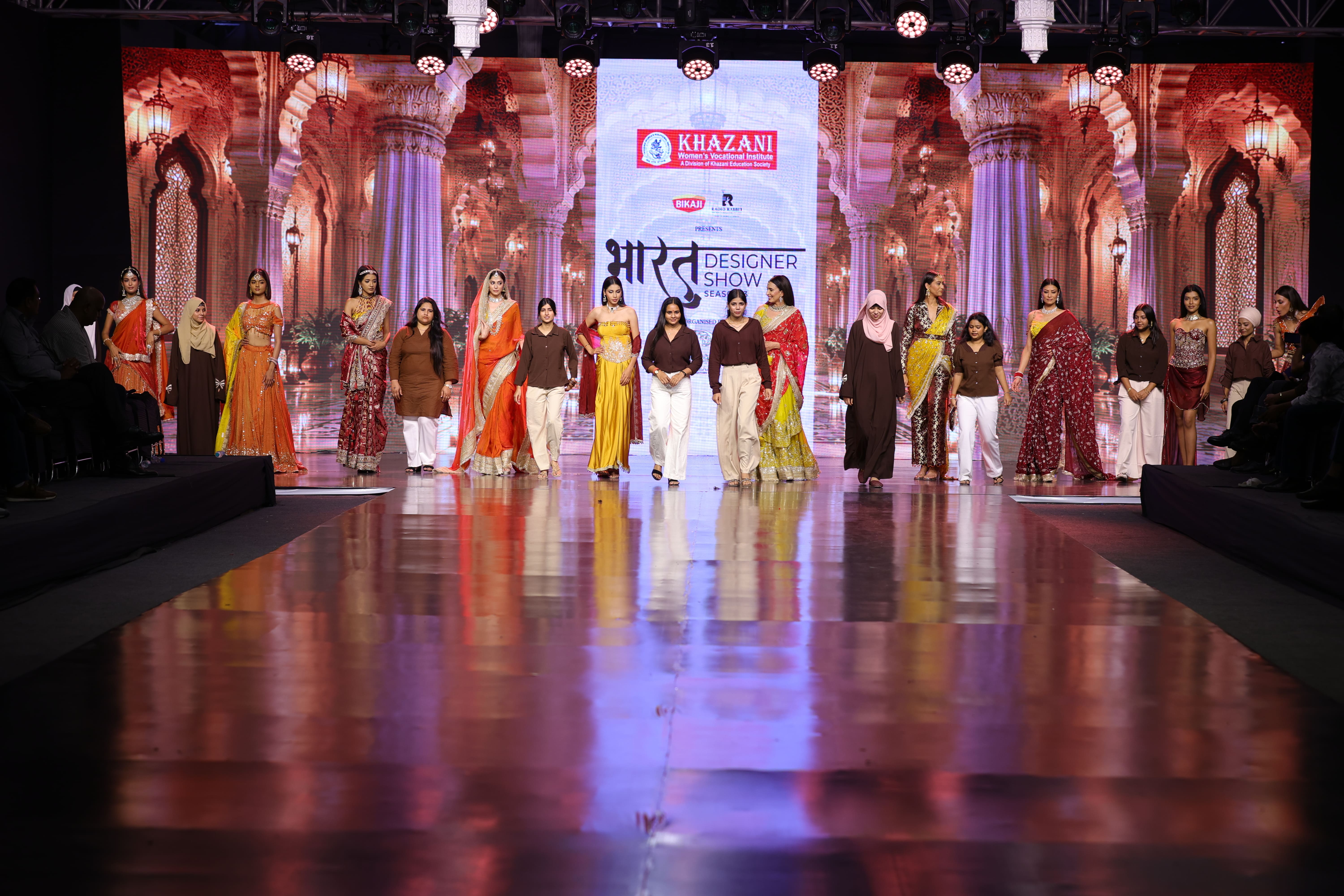 Ancient Themed Collection designed by our Fashion Design Students at Bharat Designer's Show 2026